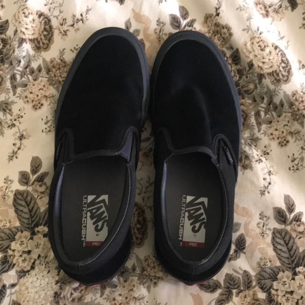Black Suede Vans